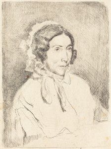 Mulher de boné com babados (Dame agée)