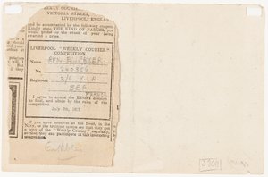 Submissão a um editor de competição de jornal, 1917 de Edgar Fryer
