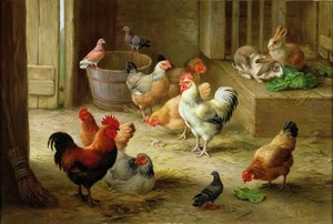 Cena da quinta de Edgar Hunt