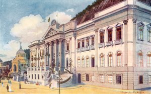 Ministério da Agricultura, Indústria e Comércio, Praia Vermelha (cor litho)