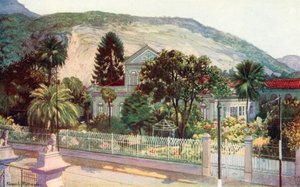 Residência do Senador Ruy Barboza, Rua Sao Clemente (cor litho) de Edgar L. Pattison