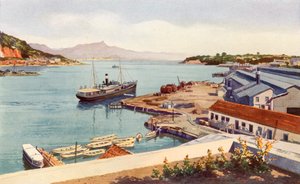 Oficinas da Companhia de Navios a Vapor Lloyd Brasileiro (lito a cores)