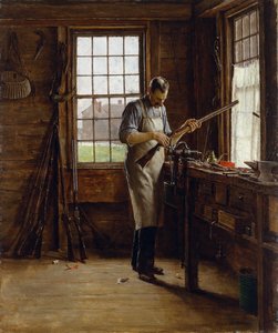The Gunsmith Shop, c.1890-95 de Edgar Melville Ward