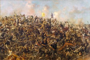 Último Suporte de Custers por Edgar Samuel Paxson, 1899 de Edgar Samuel Paxson