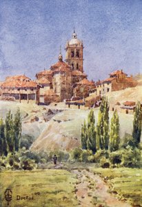 Norte de Espanha: Duenas (cor litho) de Edgar T. A. Wigram