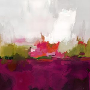 Paisagem abstrata colorida de Edie