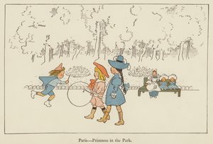 Paris, primness no parque de Edith Farmiloe