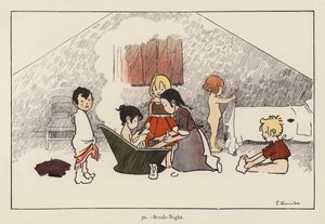 Scrub-Night (cor litho) de Edith Farmiloe