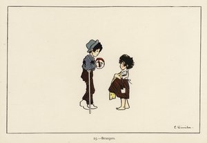 Estranhos (cor litho) de Edith Farmiloe