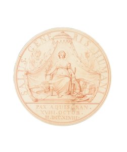 A Paz de Aix-la-Chapelle, 1748 de Edmé Bouchardon