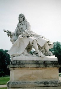 Estátua de André Le Notre (1613-1700) (mármore) de Edme Antony Paul Noel