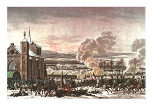 A Batalha de Eylau, 9 de fevereiro de 1807, c1850