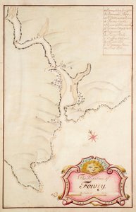 O porto de Fowey, Cornualha de Edmond Dummer