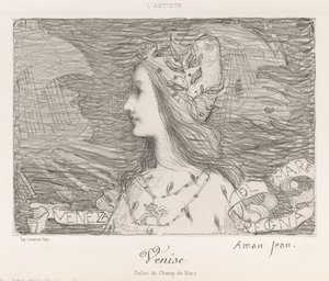 Veneza, 1892. de Edmond François Aman Jean