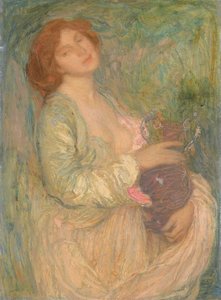Mulher com vaso de Edmond François Aman Jean