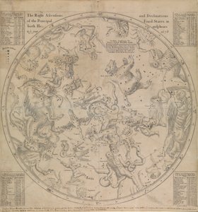 Ascensões rectas e declinações das principais estrelas fixas em ambos os hemisférios até ao ano 1678 de Edmond Halley