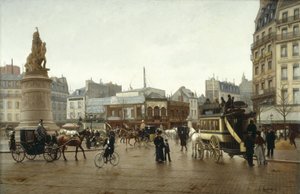 Praça Clichy de Edmond Jean
