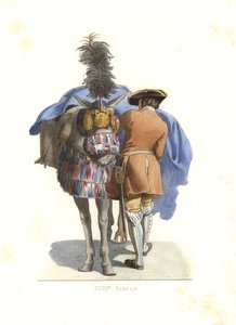 Um criado equestre, França de Edmond Lechevallier Chevignard