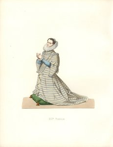 Arquiduquesa Isabel Clara Eugenia (1566-1633) de Edmond Lechevallier Chevignard