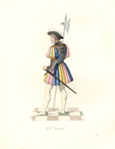 Guarda-costas para Francisco I de Edmond Lechevallier Chevignard