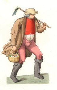 Laboureur francês de Edmond Lechevallier Chevignard