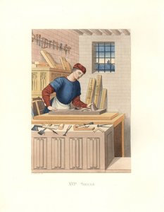 artesão francês de Edmond Lechevallier Chevignard