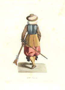 Mosqueteiro da Flandres Francesa de Edmond Lechevallier Chevignard