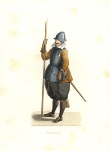 Pikeman, Flandres Francesa de Edmond Lechevallier Chevignard