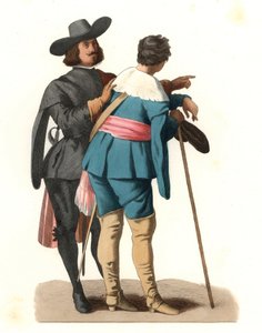 Retrato de dois artistas espanhóis de Edmond Lechevallier Chevignard