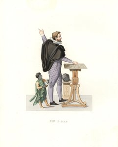 traje veneziano de Edmond Lechevallier Chevignard