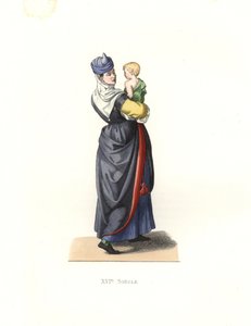 Mulher de Bayonne de Edmond Lechevallier Chevignard