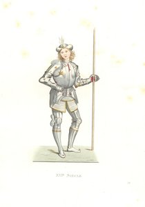 homem de armas italiano de Edmond Lechevallier Chevignard