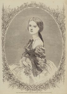 Sua Alteza a Princesa Clotilde de Savoy de Edmond Morin