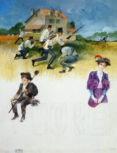 Capa do coração, por Edmondo De Amicis, desenho de Edmondo de Amicis