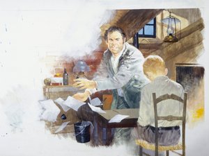 Biblioteca de Stardi, de Heart, de Edmondo De Amicis, desenho