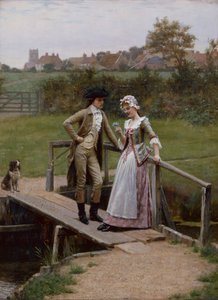 Esqueça-me de Edmund Blair Leighton