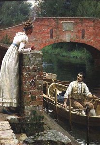 A despedida carinhosa de Edmund Blair Leighton