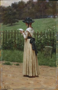 A carta de amor de Edmund Blair Leighton