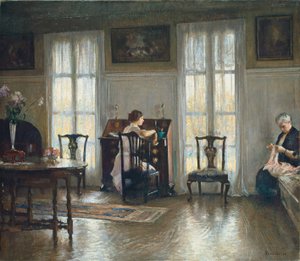 Mãe e Maria de Edmund Charles Tarbell