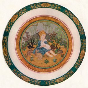 Retrato de Miss Vivian St. George, 1917, 1919 de Edmund Dulac