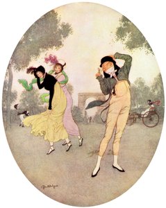 O que você acha do jovem Rouselle, c1915. de Edmund Dulac