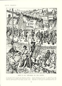 Como a Inglaterra pode aparecer a um enviado de África (cor litho) de Edmund Henry Garrett