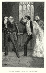Ilustração para Jane Eyre de Charlotte Bronte (gravura) de Edmund Henry Garrett