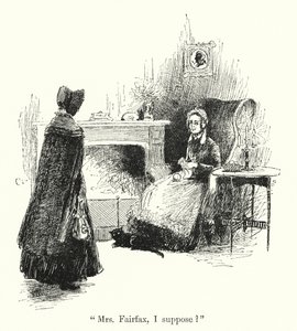 Ilustração para Jane Eyre por Charlotte Bronte (litho)