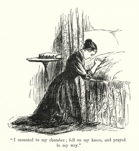 Ilustração para Jane Eyre por Charlotte Bronte (litho)