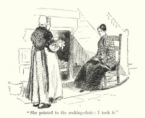 Ilustração para Jane Eyre por Charlotte Bronte (litho) de Edmund Henry Garrett