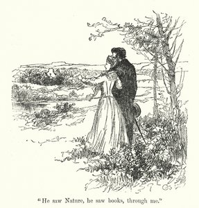 Ilustração para Jane Eyre por Charlotte Bronte (litho)