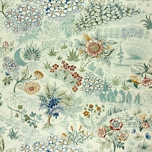 Nascer do sol no Oriente c1895 (guache no papel) de Edmund Hunter