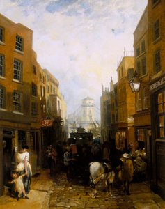 Rua Buckingham, Strand, 1854 de Edmund John Niemann