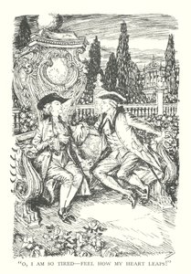 Ilustração para o Príncipe Otto de R. L. Stevenson (litografia) de Edmund Joseph (after) Sullivan